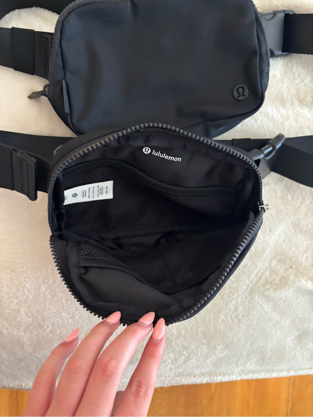 lululemon athletica Black Waist Belt Bag Duo - Picture 2 of 2